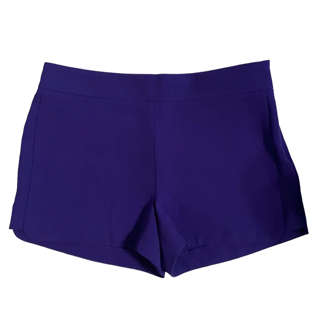 J.Crew Women’s High Waisted Dressy Purple Shorts, NWT, size 8